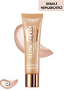 Resim L'oreal paris glow cherie işıltılı renkli nemlendirici medium 30 ml 