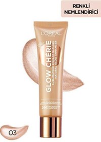 Resim L'oreal paris glow cherie işıltılı renkli nemlendirici medium 30 ml 