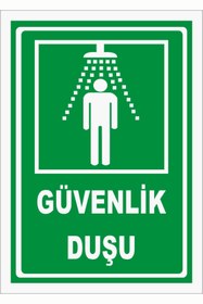 Resim Dimora GÜVENLİK DUŞU LEVHASI 35X50 cm Sticker 
