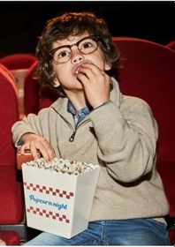 Resim Mayoral Bej Erkek Çocuk Fermuarlı Yaka Kazak 4375 Bej 