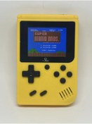 Resim YUES Retro 400 Nostalji Oyunlu Mini Atari Gameboy & Gamebox Oyun Konsolu Sarı HDATARISA 