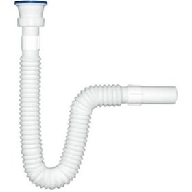 Resim Özbest Körüklü Lavabo Sifonu Uzun 2 Adet Beyaz 