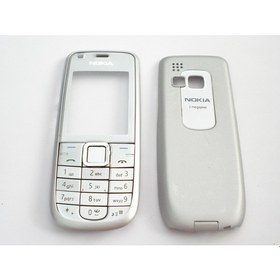 Resim Nokia 3120C Kapak ve Tuş Takımı,silver 