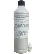 Resim ERBAYLAR POLYESTER Döküm Tipi Kalsitli Polyester Reçine 1.5 KG+Dondurucu+Karıştırma Çubuğu 