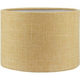 Resim Kum Beji Abajur Başlığı Silindir Çap 30 Cm Kumaş A866 Bej 