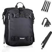 Resim Lemestar Motorcycle Sırt Çantası 10l Siyah: Su Geçirmez, Dayanıklı Poliester, Moto Turları İçin Taşıma Çantası Siyah 