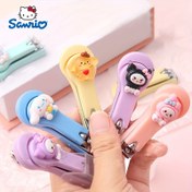 Resim Sanrio Karikatür Tırnak Makasları, Ayak Tırnakları İçin Katlanabilir Ayak Tırnak Makası, Seyahat İçin Uygun 