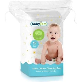 Resim Bebek Temizleme Pamuğu 60 Adet Beyaz Çok Renkli 8681049214614 103 Ivory 