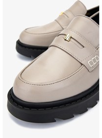 Resim Valmenti Kadın Hakiki Deri Vizon Loafer Ayakkabı 926 24111 Bn Ayk Sk24-25 Vızon Dr VIZON 