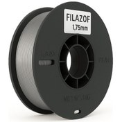 Resim Filazof Gümüş Gri Filament Pla+ 1.75mm 1 Kg 