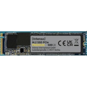 Resim Intenso 3835450 500 GB 2100-1700 Mb/s M.2 Nvme Premium 3d NAND SSD 