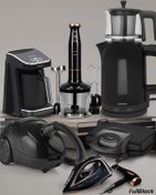 Resim GoldMaster Fullblack 33 Parça Avantajlı Elektronik Evlilik Paketi Elektrikli Mutfak Çeyiz Seti 