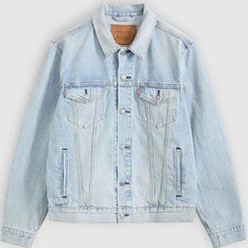 Resim Levi's Erkek Mavi Trucker Kot Ceket- 72334-0775 Açık Mavi 