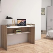 Resim Bimossa S6020 Nazende Çalışma Masası Ceviz Beyaz 