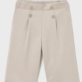 Resim Mayoral Kız Bebek Örme Geniş Pantolon Krem 