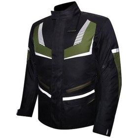 Resim Prosev ARK01 4 Mevsim Uzun Motosiklet Montu Yeşil 