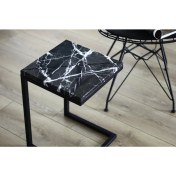 Resim Marble Avoli Mermer Yan Sehpa 