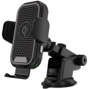 Resim Suntek 15 W Kablosuz Hızlı Şarj Tutacağı Araç Şarj Cihazı 