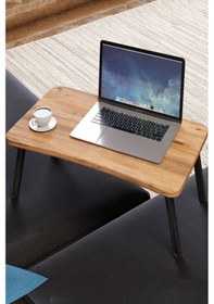 Resim Yigityapidekor Renkli Laptop Sehpası Katlanabilir Yatak Koltuk Üstü Kahvaltı Bil Perla 