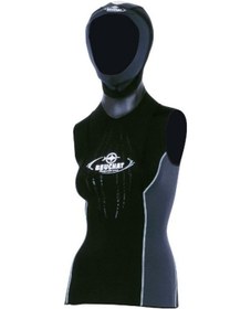 Resim Beuchat Yelek Başlıklı, Focea 2,5 Mm Kadın Dalış Elbisesi - (472714513) Çok Renkli 