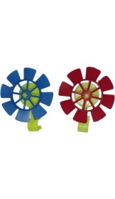 Resim Motolinas Bisiklet Fırıldak Bisiklet Gidon Süsü Bisiklet Rüzgar Gülü 