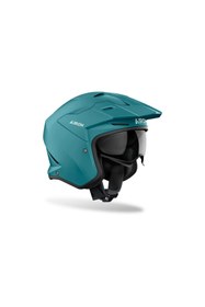 Resim Airoh Kombakt Color Petrol Green Mat Motosiklet Kaskı 