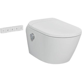 Resim VitrA V-Care Ultra Akıllı Beyaz Asma Klozet Temassız 60 Cm 7234B003-9999 