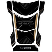 Resim Pazly Black Knight 3d Epoxy Motorcycle Fuel Tank Cap Sticker Voge Valiço 900dsx Ds900x Koruma Yazısı 