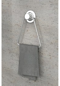 Resim Ömür Boyu Paslanmaz Vakumlu Banyo Tuvalet Havlu Askısı Krom Gümüş 