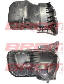 Resim BROM VW3312 Yağ Karteri Alüminyum Sensörlü Volkswagen Passat / Audi A4 / A6 1.8 T (Aeb) 