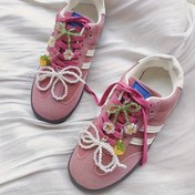 Resim 6 Adet Kelebek Boncuk Ayakkabı Süsü - Sneaker/Çizme için Çiçek ve Boncuk Aksesuarları (Pembe/Sarı/Yeşil/Beyaz) - Noel, Mezuniyet, Şükran Günü, Anneler Günü için DIY Dekorasyon, Ayakkabı Süsleme Malzemeleri, Festival Temalı Tasarım, Detaylı Boncuk İşçiliği 