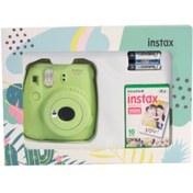 Resim INSTAX MINI 9 MINI BOX LIM GREEN Fotoğraf Makinesi 