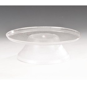 Resim Zicco ZCB-25 Pasta Standı, Ayaklı, Polikarbon, 25 cm 