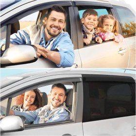 Resim Ankaflex 2 Adet Oto Güneşlik Perde Araba Yan Cam Perdesi Sineklik Önleyici Araç Içi Güneşliği Güneş Sinekliği 