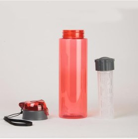 Resim lu Suluk Matara Süzgeçli Su Matarası 500 Ml Al4381 Kırmızı 