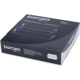 Resim Kahverengi Kare Borcam Tepsi, Şık ve Dayanıklı Mutfak Gereçleri 