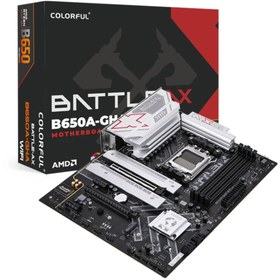 Resim Colorful BATTLE-AX B650A-GHA WIFI V14 DDR5 7600MHz ATX AM5 Gaming (Oyuncu) Anakart 