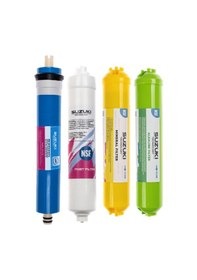 Resim 12 Inç Kapalı Kasa Su Arıtma Cihazı Tam Set (7 Filtre) Alkali Ve 554704038 