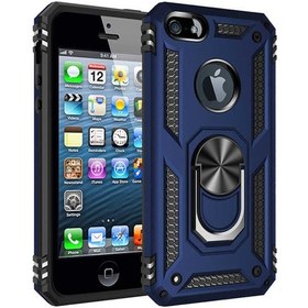 Resim Apple Uyumlu iPhone 5 5S Se Kilif Yüzüklü Zirh Tank Vega 386841650 