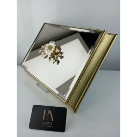 Resim Aynalı Kutu Gondol Şekerlik Sunumluk Söz Nişan Kız Isteme Çikolatalık Dekoratif Obje Biblo Süs Eşya 