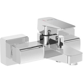Resim Root Square Banyo Bataryası Krom A42737 Beyaz 