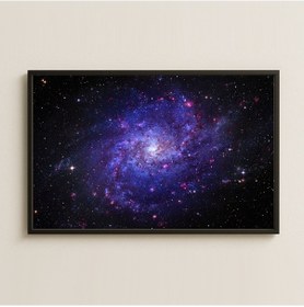 Resim Galaksi Manzaralı Pleksi Tablo - Uzay Temalı Duvar Dekoru 