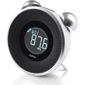 Resim Edıfıer MF240BT Tıck-Tock 8W Rms Çalar Saatli Fm Radyo / Sd Kart Girişli Hoparlör Siyah, Bluetooth 