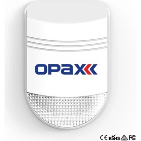 Resim OPAX OPAX-2545 Pstn Panel & Bgr-10 Kablolu Sirenli Full Alarm Seti Akü Dahil ( 2545+BGR-10+AKÜ) 