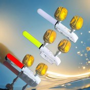 Resim Piller Olmadan Taşıma, YENİ 1/3 Adet Balıkçılık Elektronik Kamış Işıklı Çubuk, Çanlar ile LED Çıkarılabilir Yüzer Gece Balıkçılığı için, Kırmızı/Yeşil/Parlama Işığı Seçenekleri Mevcut. Aksesuarlar CR425 Pili İçermez. 