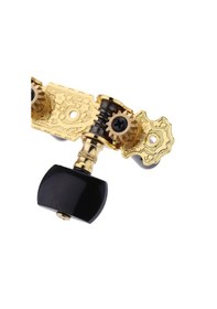 Resim Alice Ao-020B3P Siyah Renk 3+3 Klasik Gitar Burgu Seti 