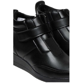 Resim Bestello Bağcıksız Poli Taban Comfort Bot 018-l312 Kadın Bot Siyah 