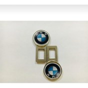 Resim ŞENYILDIZ AKSESUAR Bmw Logolu Ikaz Ses Susturucu Metal Toka 2 Adet 