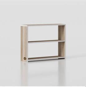 Resim Kenzlife Kitaplık Süper Ga 060 80 19 Crd 2 Katlı Tek Bölme Ofis Mutfak Banyo Dolabı Arkalıksız 