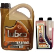 Resim Lubco Testere Zincir Yağı 3lt+1 Lt Ölçekli Kırmızı 2t Bıçkı ve 2t 